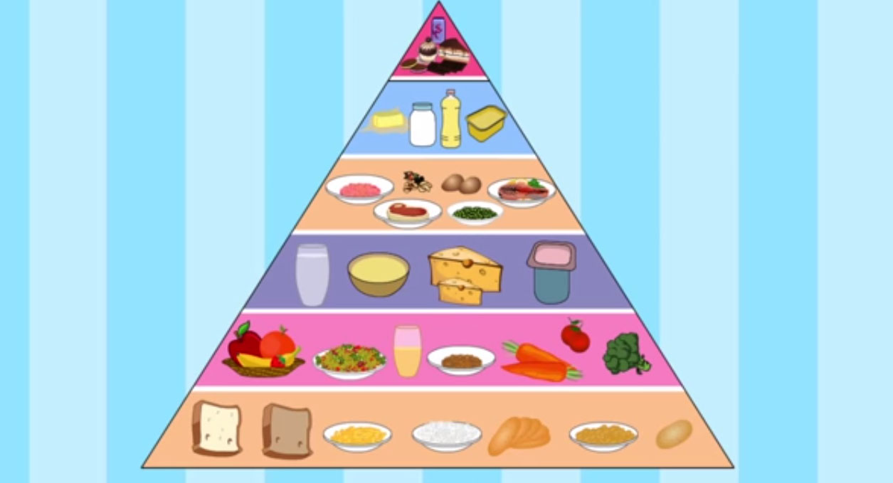 Piramide De Los Alimentos Para Ninos Imagenes